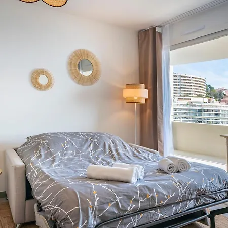 Terrasse Vue Mer, 5mn Monaco, Parking - An